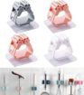 Picture of BROOM HOOK BROOM HOLDER Plastic Mop Holder and Broom Holder Wall Mounted Self Adhesive Broom Stick Holder