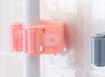 Picture of BROOM HOOK BROOM HOLDER Plastic Mop Holder and Broom Holder Wall Mounted Self Adhesive Broom Stick Holder