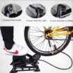 Picture of Red Dual Silinder foot Pump floor foot pump bike car foot pump High Precision Pressure Gauge Pedal Inflator Cylinder Foot Pump Inflatable Products Inflatable Products cycle foot pump Portable Mini Bike Pump Travelling Foot Activated Bicycle