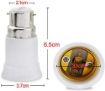 Picture of B22 to E27 Bulb converter Lamp Base Led Bulb Converter Adapter Ceiling Fan Light Bulbs Socket for Bluetooth Smart Bulb converter adapter B22 converter bulb converter holder socket bulb socket to plug converter E27 To B22 converter