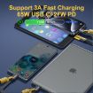 Picture of 4 in 1 Fast Charging Cable Elastic Data Cable Usb 4 in 1 Charging Cable Charging Cable  4 in 1 Multiple USB Fast Charger Cord