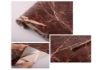 Picture of BROWN MARBLE DARK BROWN Marble Aluminum Foil Kitchen Stickers Oil-Proof Waterproof Self Adhesive Wallpaper PVC Bathroom Wall Stickers Contact Paper Marble Autumn Brown