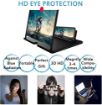 Picture of 12 Inches HD Screen Magnifier 3D Smart Mobile Phone Movie Portable Phone Projector for All Phones mobile screen amplifier magnifier