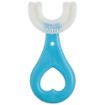 Picture of U Shaped Toothbrush for Kids Manual Whitening Toothbrush Silicone Brush Head