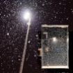 Picture of Snowflake Night Light Snow Lamp  Street Light Street Light Snow Globe Night Light Street Flowing Lamp