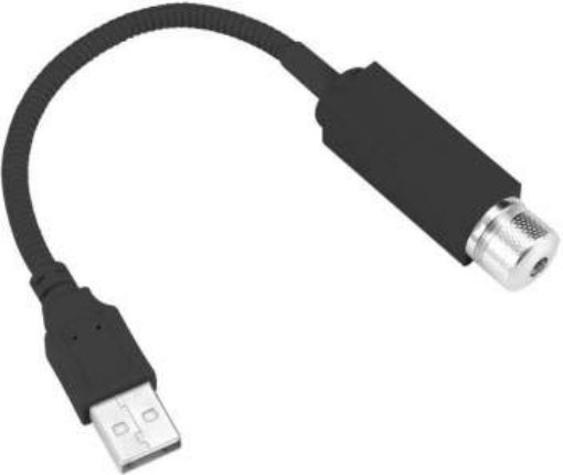 Picture of Star Projector Night Light, Decoration Lamp 360 Degree Rotation  Bedroom Night Lamp Decorations USB Night Light,Adjustable Flexible Romantic Star Projector,Portable Atmosphere Decoration Lamp