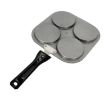 Picture of 4 Cavity Pancake Maker Tawa Aluminum Multi Snack Maker Mini Pan Uttapam Tawa