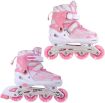 Picture of SKATING SHOES SKATING PINK Kids Professional Inline Skates, Adult Adjustable Boy Girl Beginner Skating Shoes Size Inline Skates