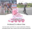 Picture of SKATING SHOES SKATING PINK Kids Professional Inline Skates, Adult Adjustable Boy Girl Beginner Skating Shoes Size Inline Skates