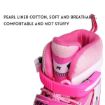Picture of SKATING SHOES SKATING PINK Kids Professional Inline Skates, Adult Adjustable Boy Girl Beginner Skating Shoes Size Inline Skates