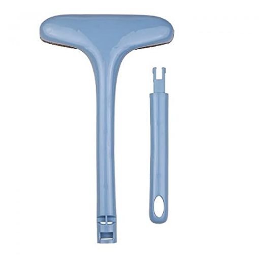 Picture of Multifunctional 2 in 1 Mesh Cleaning Brush & Wiper with Extended Handle