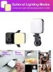 Picture of LED VIDEO LIGHT Pocket Fill Light, Dimmable High Bright Clip Fill Light for Makeup Selfie Light  Laptop Light for Video Conferences