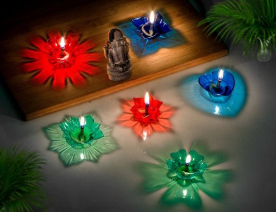 Picture of 3D REFLECTION DIYA (SET OF 12)