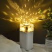 Picture of Edition Night Light for Living Room Bedroom Table Desk Oil Diffuser Aroma Air Humidifier with Led Night Light Babies Humidifiers for Home- Colorful Change for Car and Room