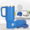 Picture of Vacuum Sealed Cup with Handle Stainless Steel Travel Mug Ceramic Lined Tumbler with Handle Water Tumbler