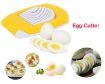 Picture of Plastic Stainless Steel Egg Cutting Wires Multi-Purpose Slicer   Stainless Steel Cutting Wires   Egg Cutter Egg Slicer Kitchen Tool