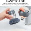 Picture of Plastic Cleaning Brush with Soap Dispenser DISH CLEANING BRUSH Dish Scrubber Cleaning Brush