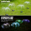 Picture of Solar Flower Garden Light  Solar Yard Lights Solar Powered Stake Light Solar Jellyfish Flowers Lights 7Colors Change