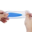 Picture of Silicone Gel Heel Protector Pad 1 Pair Blue Foot Care Gel Silicone Shock Cushion Orthotic Insole Plantar Heel Support Pad