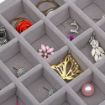 Picture of Velvet Jewelry box ring box earing box Lockable Jewelry Box Jewellery Storage box