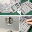 Picture of Velvet Jewelry box ring box earing box Lockable Jewelry Box Jewellery Storage box