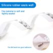 Picture of 45 mm tape Self Adhesive Silicone Door Seal Strips Sealing Strip grip tape