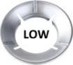 Picture of Low Gas Saver Ring (silver) 1pc Energy Saving Gas Hood Cover Windproof Gather Fire Wok Stand PORTABLE GAS STAND
