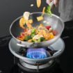 Picture of Low Gas Saver Ring (silver) 1pc Energy Saving Gas Hood Cover Windproof Gather Fire Wok Stand PORTABLE GAS STAND