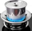 Picture of Low Gas Saver Ring (silver) 1pc Energy Saving Gas Hood Cover Windproof Gather Fire Wok Stand PORTABLE GAS STAND