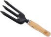 Picture of Gardening Tools kit Hand Cultivator, Small Trowel, Garden Fork  Garden Tool Wooden Handle
