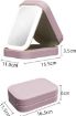 Picture of Small Travel LED Makeup Mirror Case Mirror Case Vanity Mirror Makeup Storage Box