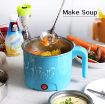 Picture of Electric Multifunction Cooking Pot Multi Purpose Cooker Mini Electric Cooker Steamer Cook pots for Cook Noodles
