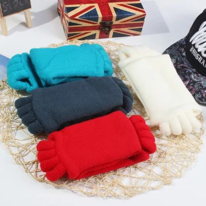 Picture of 5 TOE HIGH TUBE YOGA SOCKS