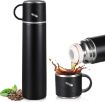 Picture of WATER BOTTL THERMOS BOTTLE Stainless Steel Double Wall Vacuum Insulated Flask 500ml Travel Thermos