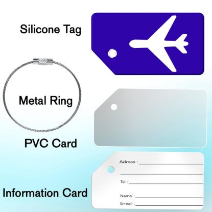 Picture of SILICONE LUGGAGE TAG