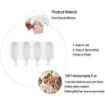 Picture of Silicone 4 Cavity Popsicle Mould with 100 Wooden Sticks  Cakesicle Moulds Silicon  Easy Ice Cream Bar Mould  Chocolate Candy Mould  Silicone Ice Pop Kulfi Mold