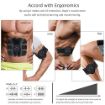 Picture of mobile gym abs exercises Weight loss Muscle Toning Fitness Technology Kit Wireless Electro Pad Portable Gym Trainer for Men Women