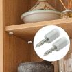 Picture of 20 PCS Shelf Support Pins Shelf Pins 20 PCS BOLT  Shelf Support Peg with Non-Slip Sleeve