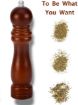 Picture of Wooden Pepper Grinder Mill Manual Salt Grinders Fine Grinding Traditional Wooden Salt & Pepper Grinder