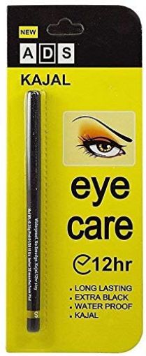 Picture of Eyecare Kajal Pencil 12 Hour Extra Black Long Lasting Water Proof Kajal  Eye Care Kajal Long Lasting Extra Black Waterproof