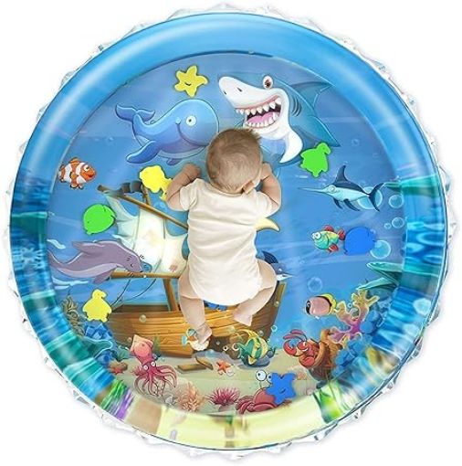 Picture of Tummy Time Water Mat Round Baby Water Play Mat  Baby Water Play Mat Water Play Mat