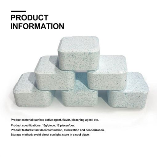 Picture of Automatic Disinfect Toilet Bowl Cleaner Tablets Effective in Degerming & Deodorizing