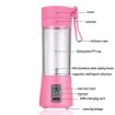 Picture of Portable Personal Electric 6 Blade 2 USB Rechargeable USB Juicer Blender Rechargeable Bottle with 6 Blades
