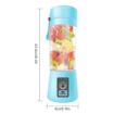 Picture of Portable Personal Electric 6 Blade 2 USB Rechargeable USB Juicer Blender Rechargeable Bottle with 6 Blades