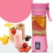 Picture of Portable Personal Electric 6 Blade 2 USB Rechargeable USB Juicer Blender Rechargeable Bottle with 6 Blades