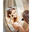Picture of Studio Glow  Glow Light LED Mirror Lights For Make Up Room Bathroom Mirror Studio Glow Light Bulbs Studio Glow Make Up Light - White Powerful Suction Cups Natural Light Dressing Table with 4 LED Bulbs Portable Cosmetic Mirror Light Vanity Mirror