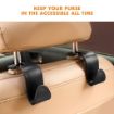 Picture of Car Backrest Headrest Hanger Plastic Storage Holder Space Saver Organizer for Handbag
