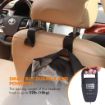 Picture of Car Backrest Headrest Hanger Plastic Storage Holder Space Saver Organizer for Handbag