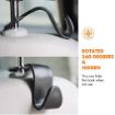 Picture of Car Backrest Headrest Hanger Plastic Storage Holder Space Saver Organizer for Handbag