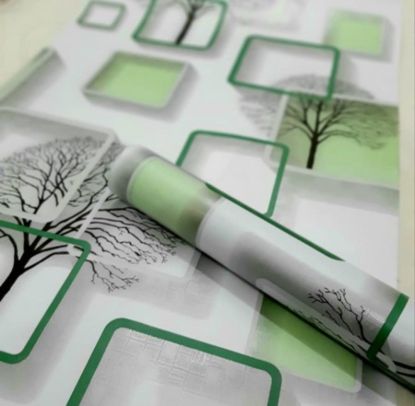 Picture of GREEN MARBLE WALLPAPER